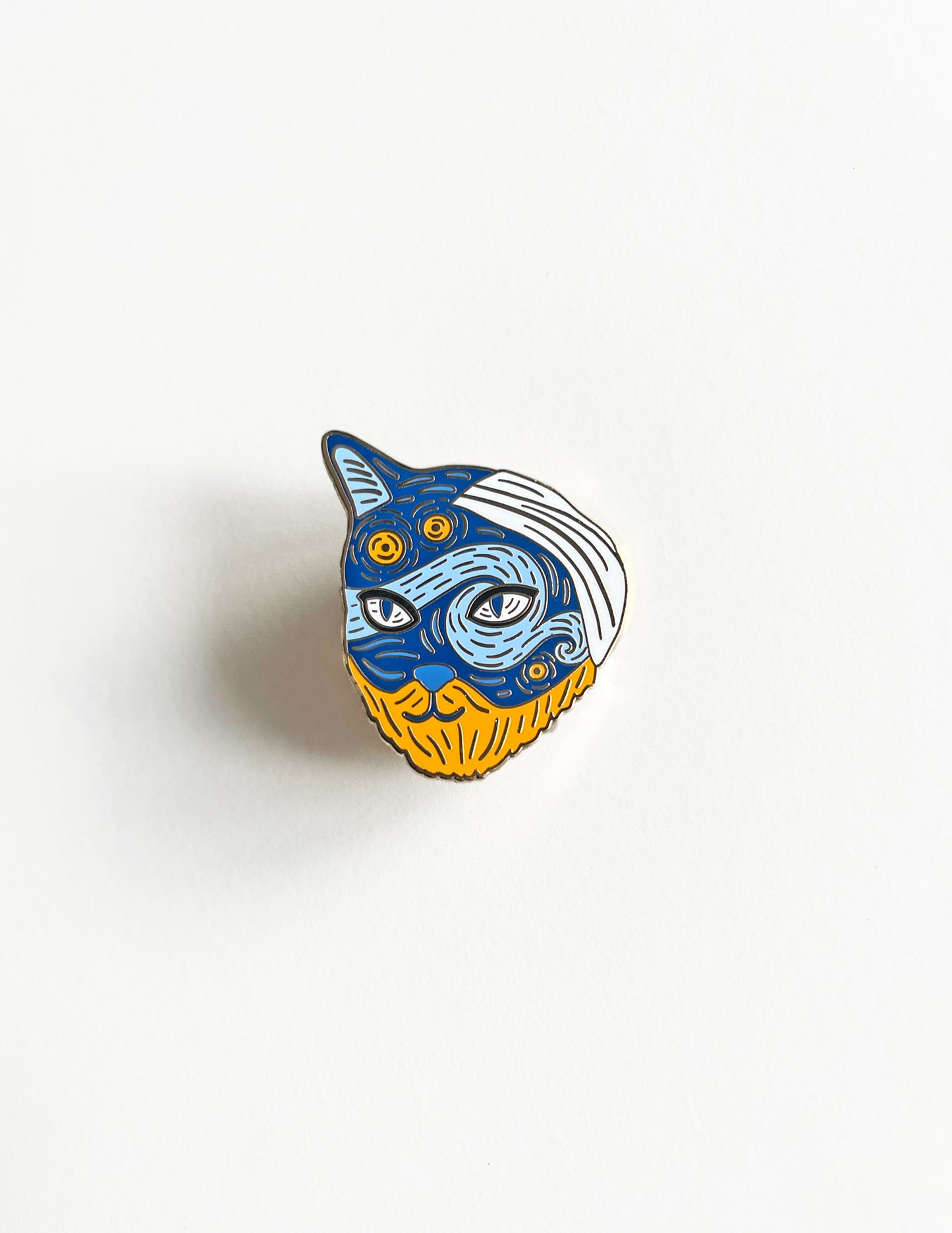 Vincent Van Cat Enamel Pin | Limited Edition