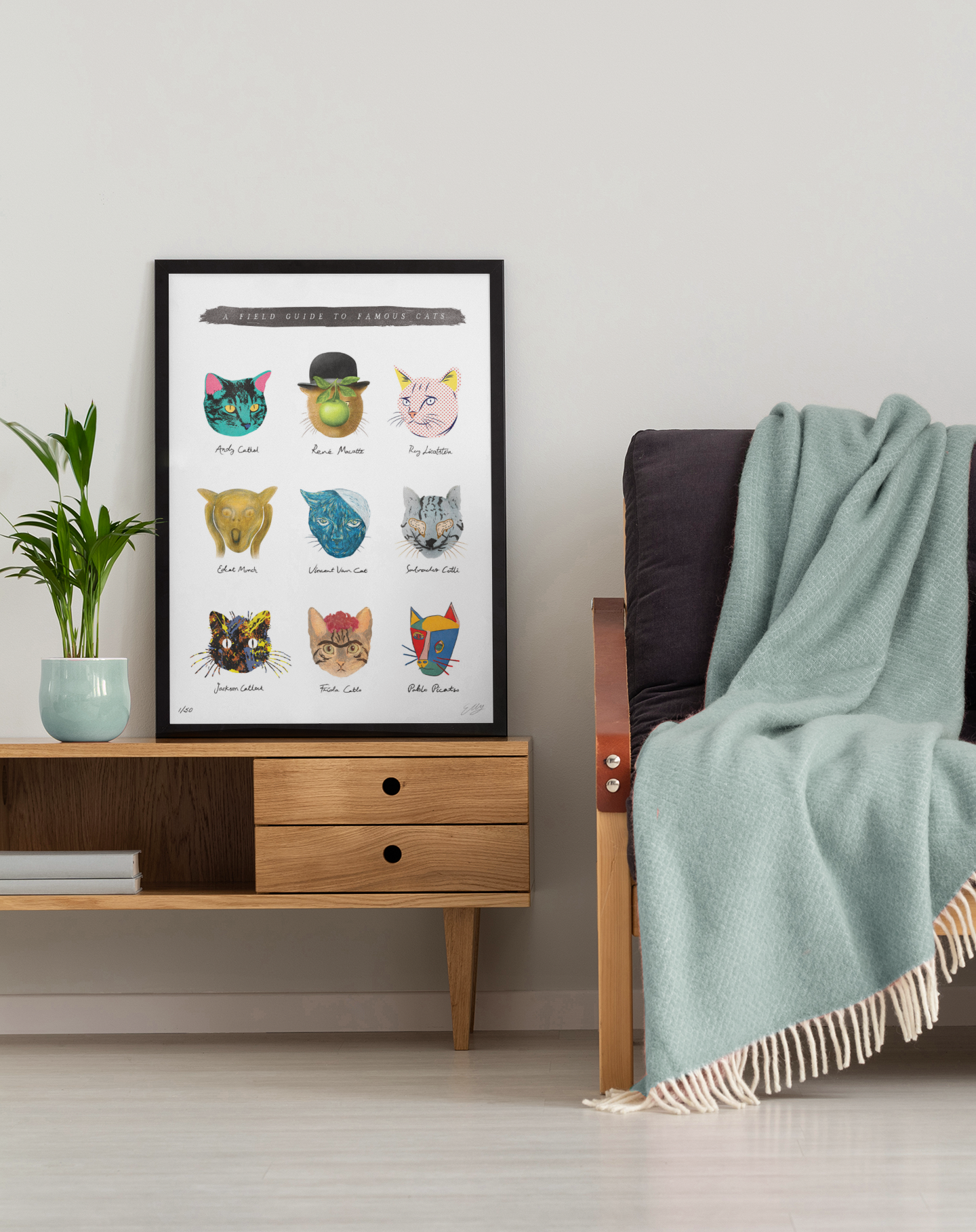 A Field Guide To Famous Cats | Limited Edition